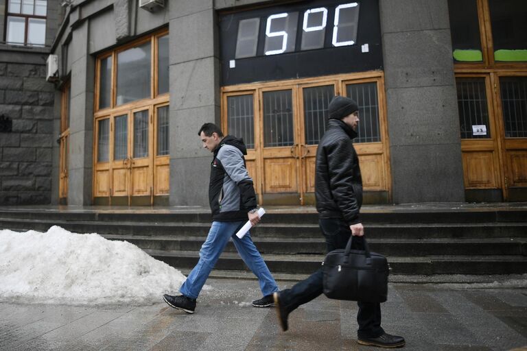 Теплая погода в Москве