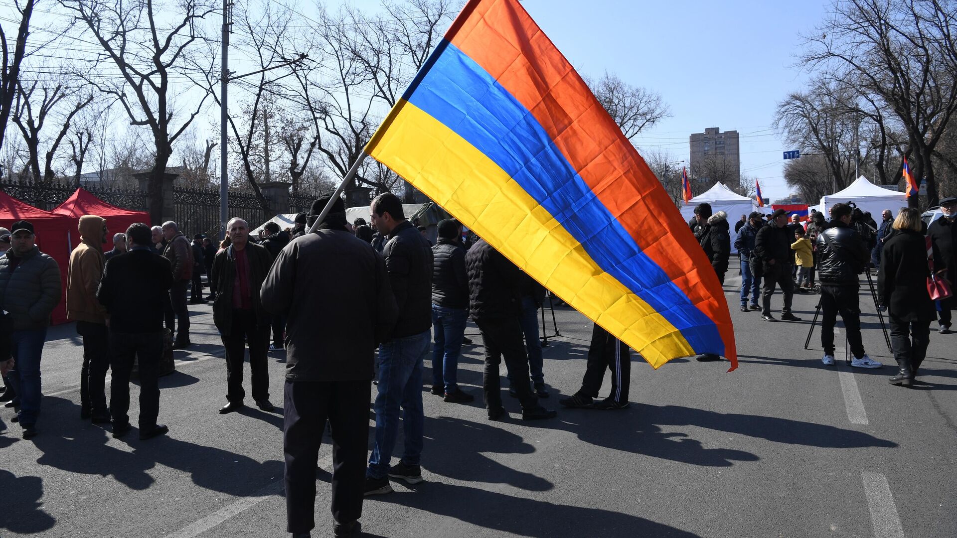 Акция протеста оппозиции в Ереване - РИА Новости, 1920, 27.02.2021