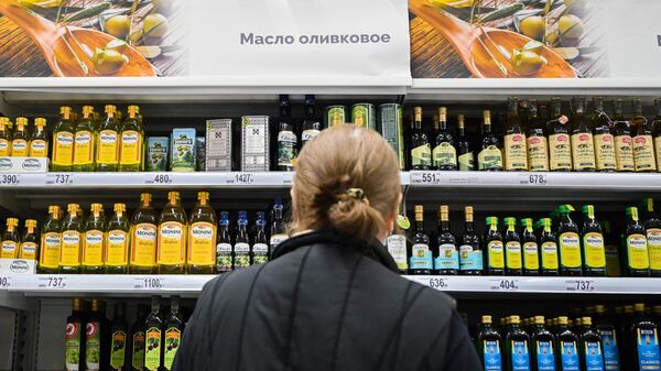 Продажа оливкового масла в сети продуктовых гипермаркетов Ашан (Auchan) в Москве