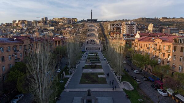 Архитектурно-мемориальный комплекс Каскад в Ереване