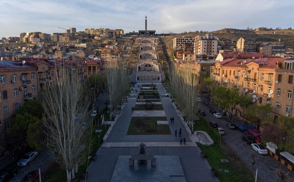 Архитектурно-мемориальный комплекс Каскад в Ереване