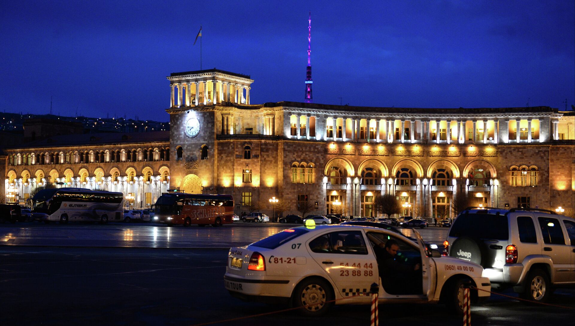 Площадь Республики в городе Ереване - РИА Новости, 1920, 26.04.2022