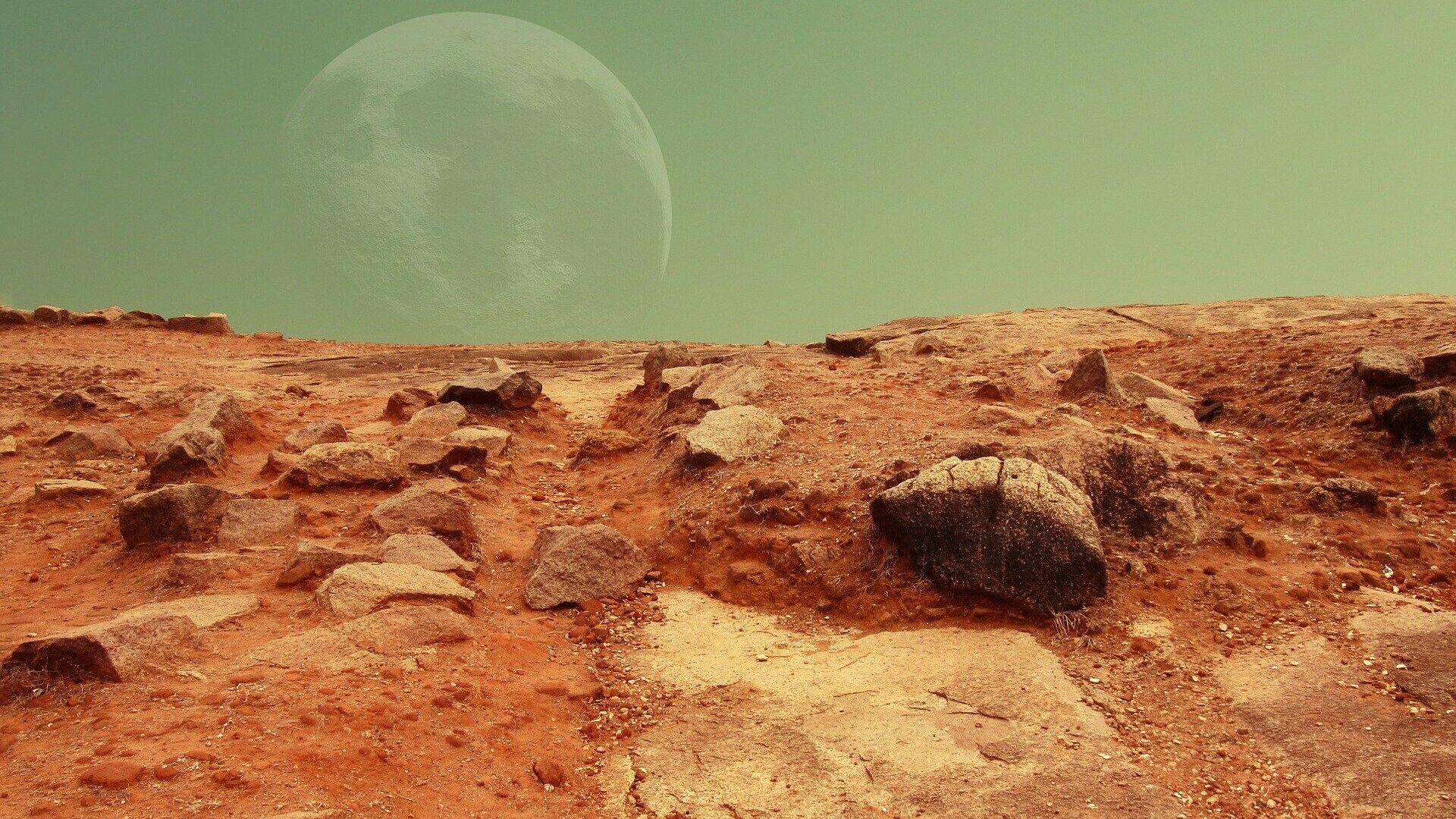 Снимки планеты Марс с марсохода