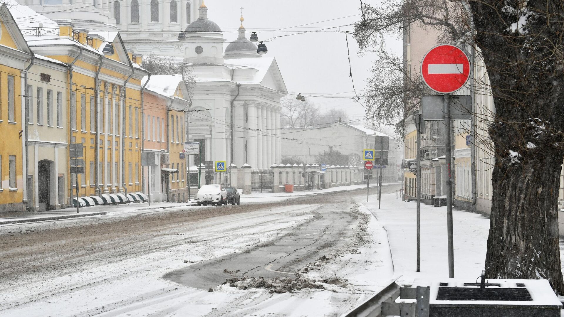 Улица Солженицына в Москве - РИА Новости, 1920, 02.03.2021