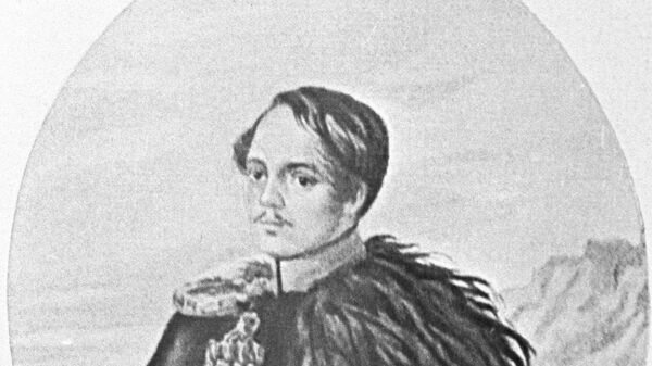 Русский поэт и писатель Михаил Юрьевич Лермонтов 