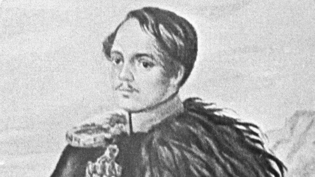 Русский поэт и писатель Михаил Юрьевич Лермонтов 