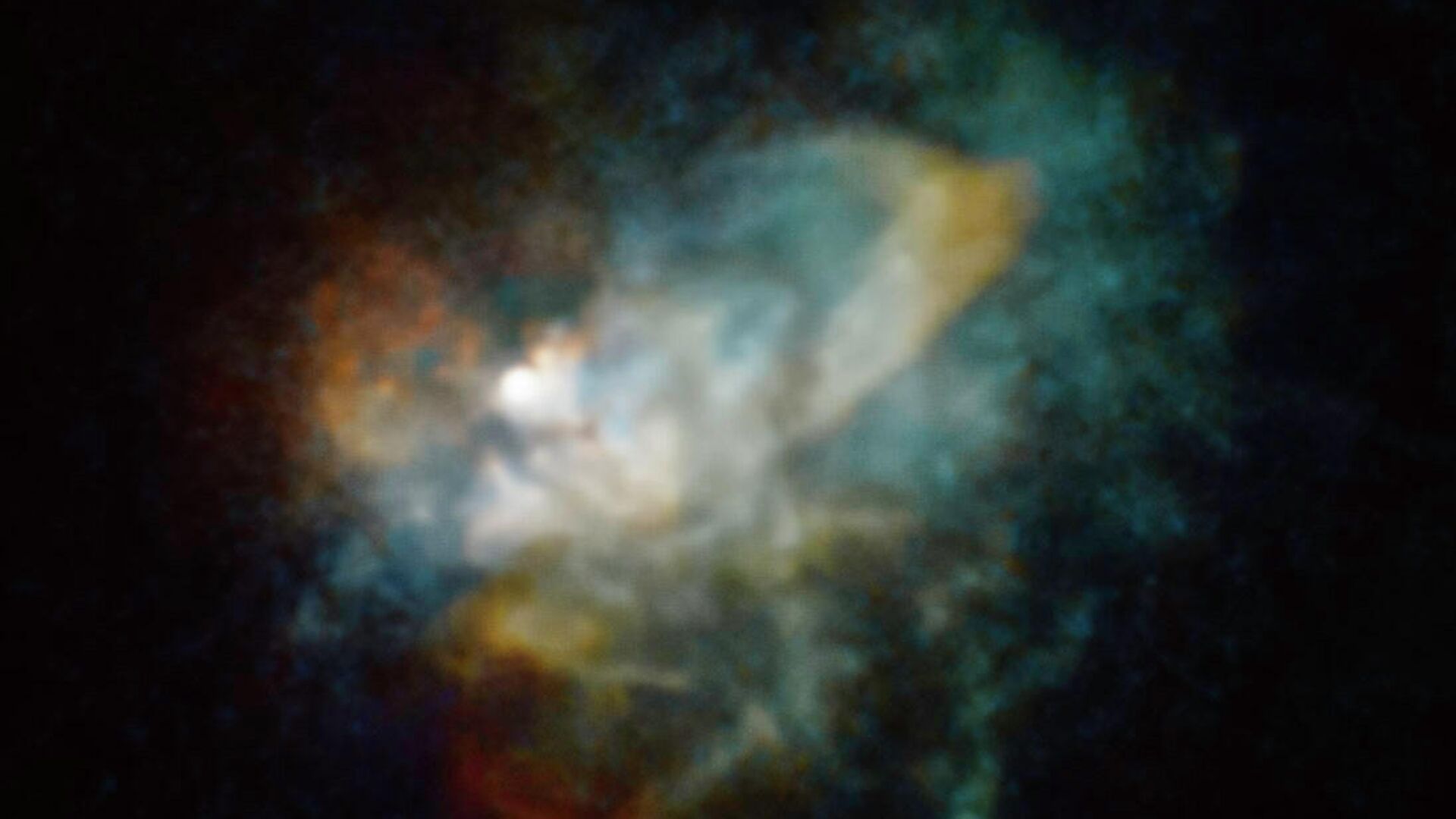 Огромная туманность, выброшенная звездой VY Большого Пса - РИА Новости, 1920, 05.03.2021