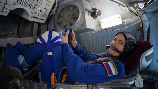 Член российского отряда космонавтов Анна Кикина