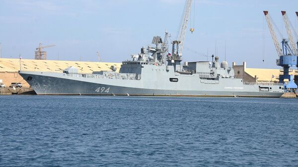 Российский боевой корабль Адмирал Григорович