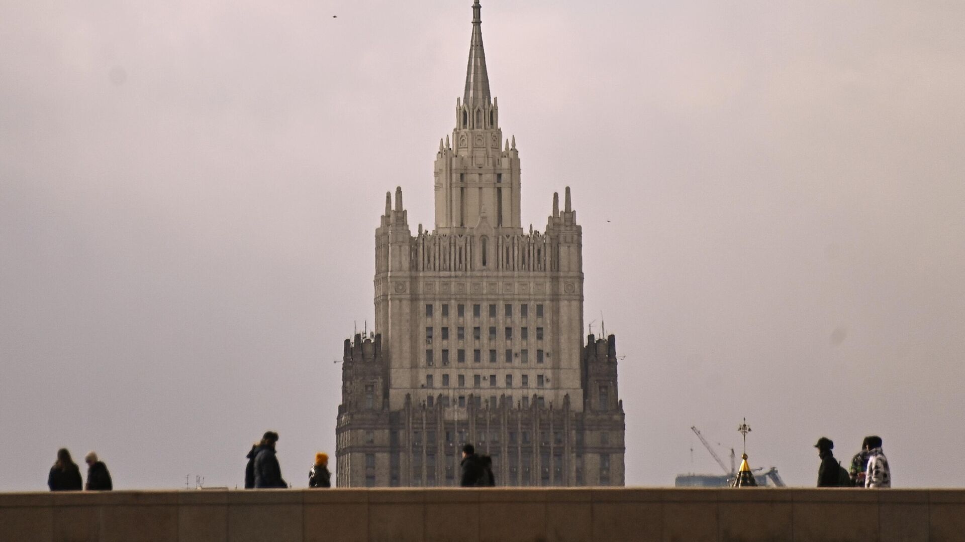 Здание Министерства иностранных дел РФ - РИА Новости, 1920, 25.03.2021