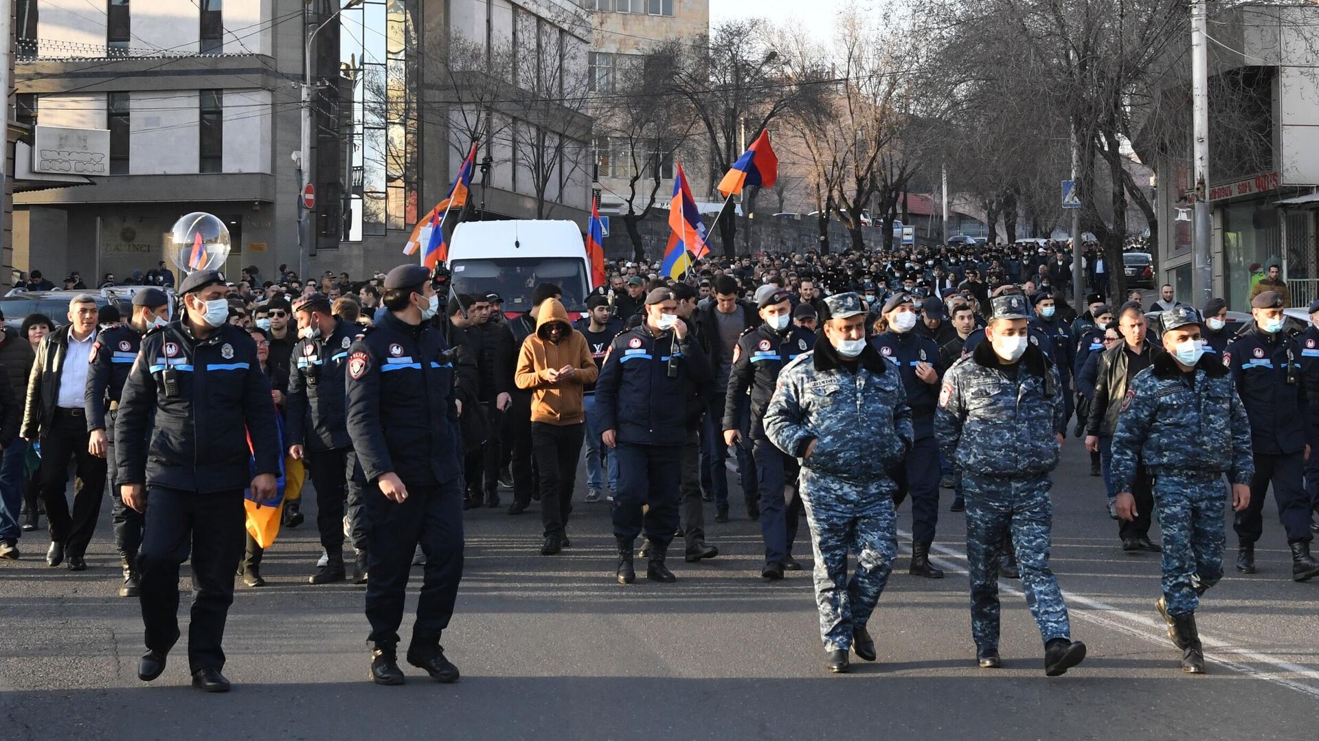 Участники митинга оппозиции в Ереване - РИА Новости, 1920, 03.05.2022
