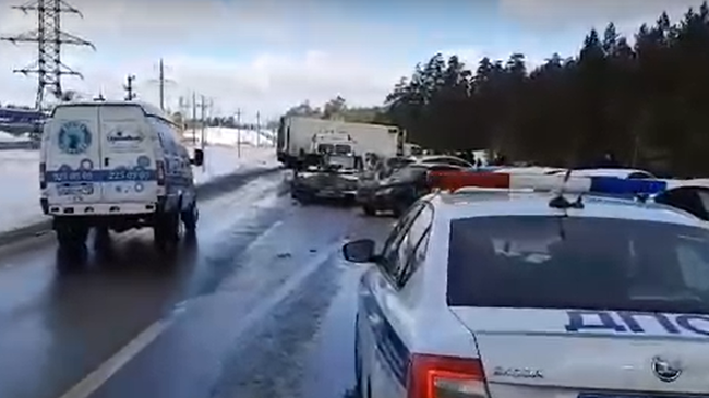 Опубликовано видео с места смертельного ДТП под Самарой