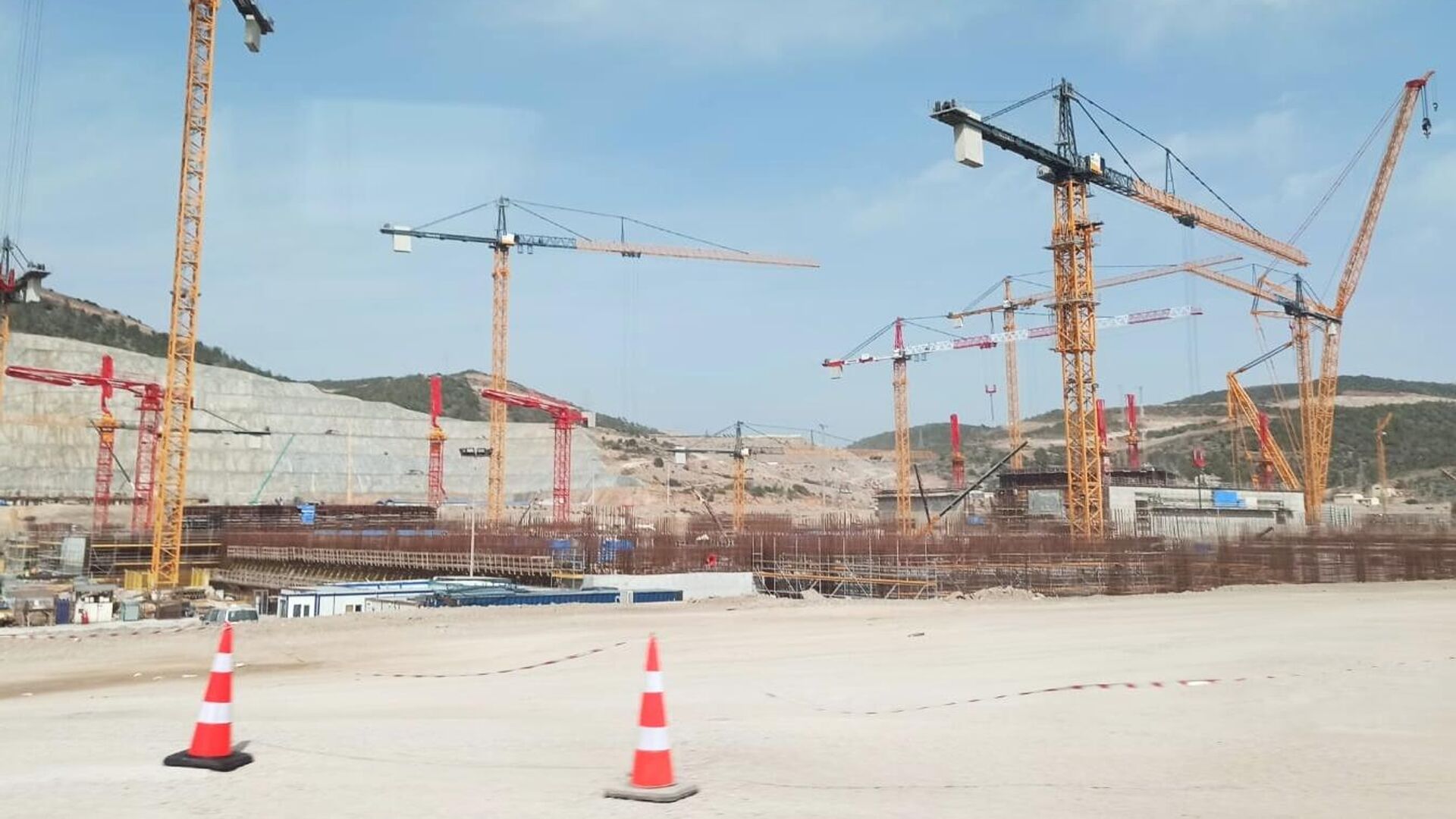 Начало строительства третьего блока АЭС Аккую в Турции - РИА Новости, 1920, 08.11.2022
