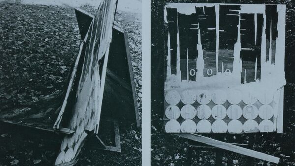 Документальные фотографии Бульдозерной выставки и выставки в Измайлово, 1974