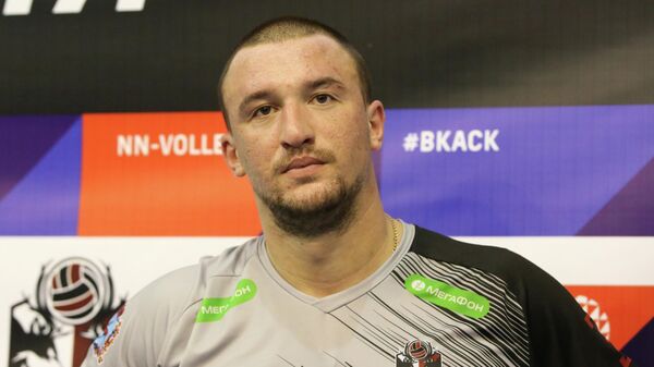 Игрок волейбольного клуба АСК Андрей Титич