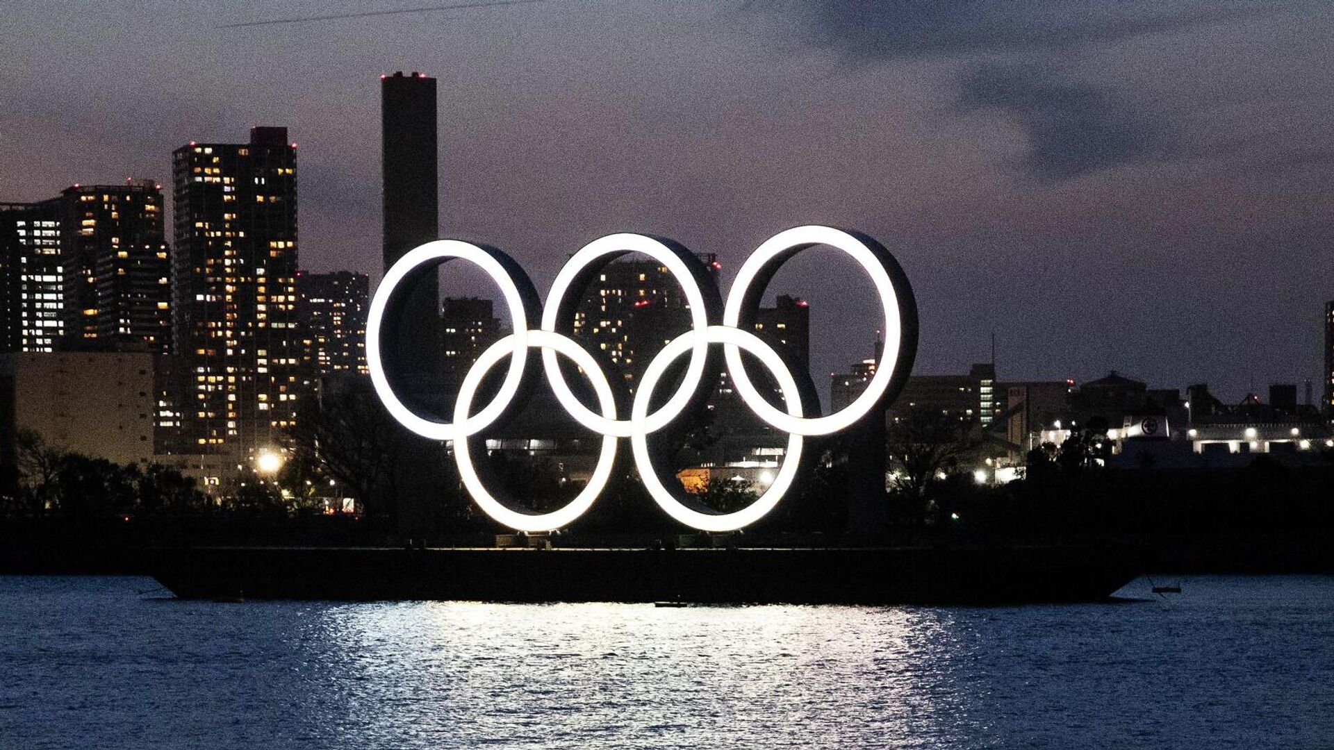 Олимпийские кольца в Токио - РИА Новости, 1920, 31.05.2021