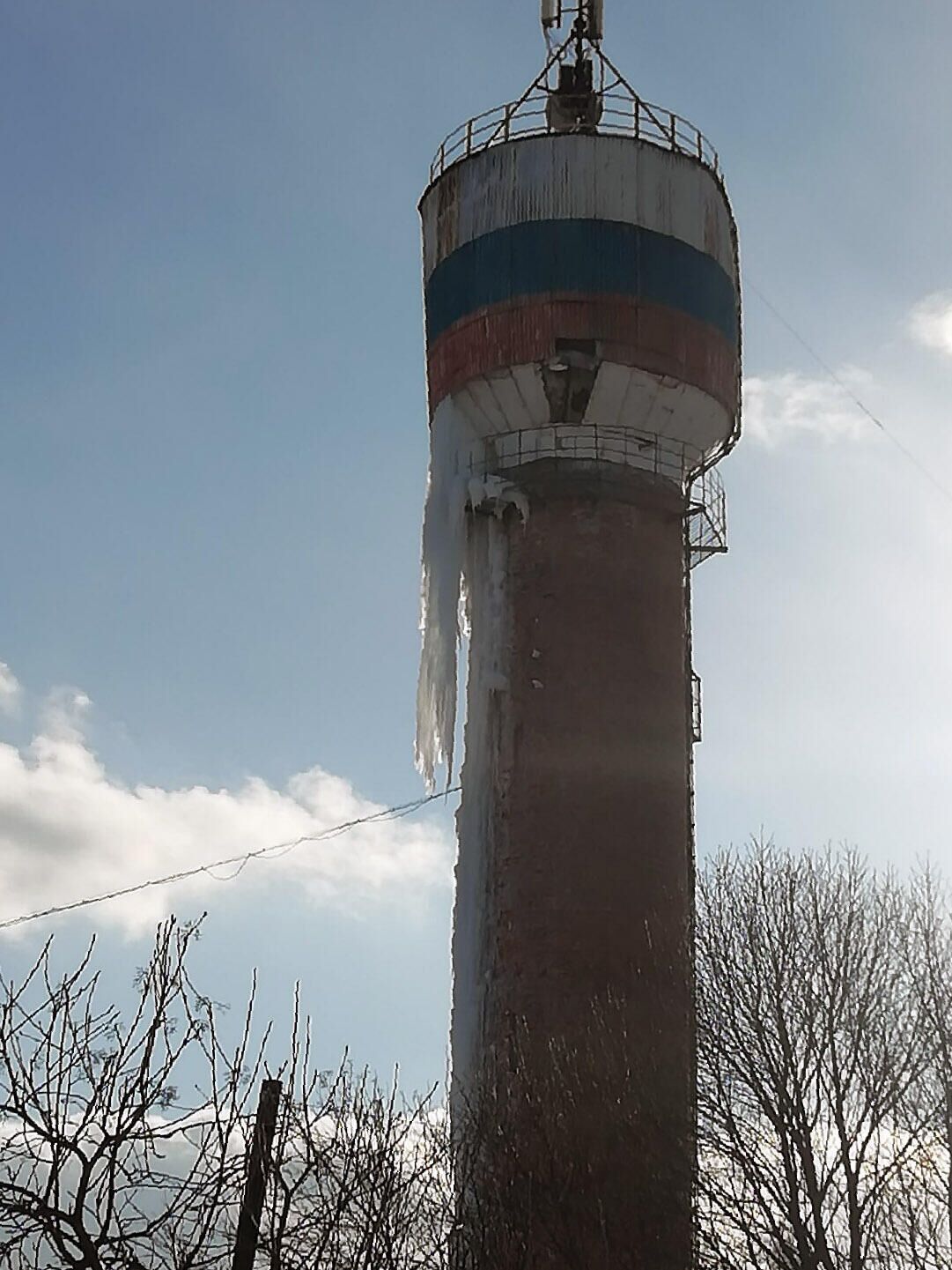 Водонапорная башня вот-вот рухнет - РИА Новости, 1920, 11.03.2021