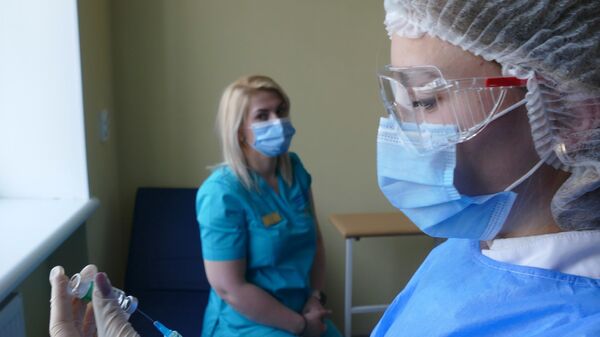 Вакцинация против COVID-19 препаратом Oxford/AstraZeneca в Ивано-Франковской области Украины