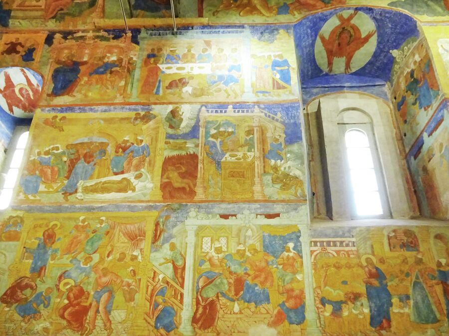 Спасо-Преображенский собор, фрески Гурия Никитина