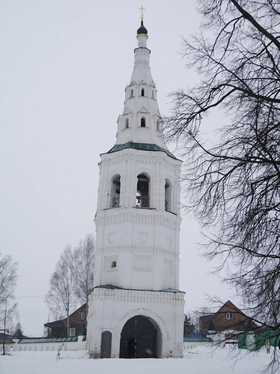 Кидекша, колокольня (XVII век) Кидекша, колокольня (XVII век)