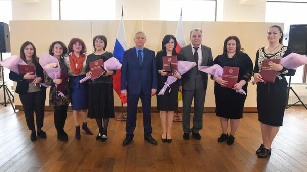 Торжественная церемония награждения призеров конкурса Лучший врач Северной Осетии
