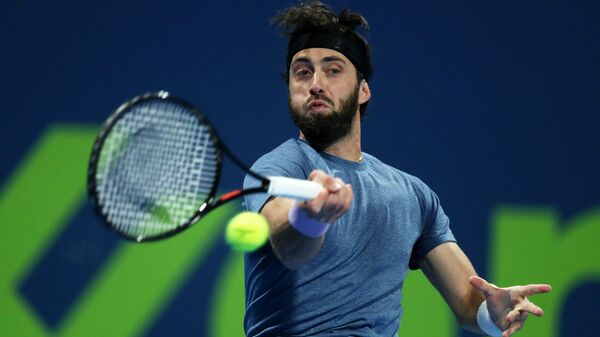 Грузинский теннисист Николоз Басилашвили