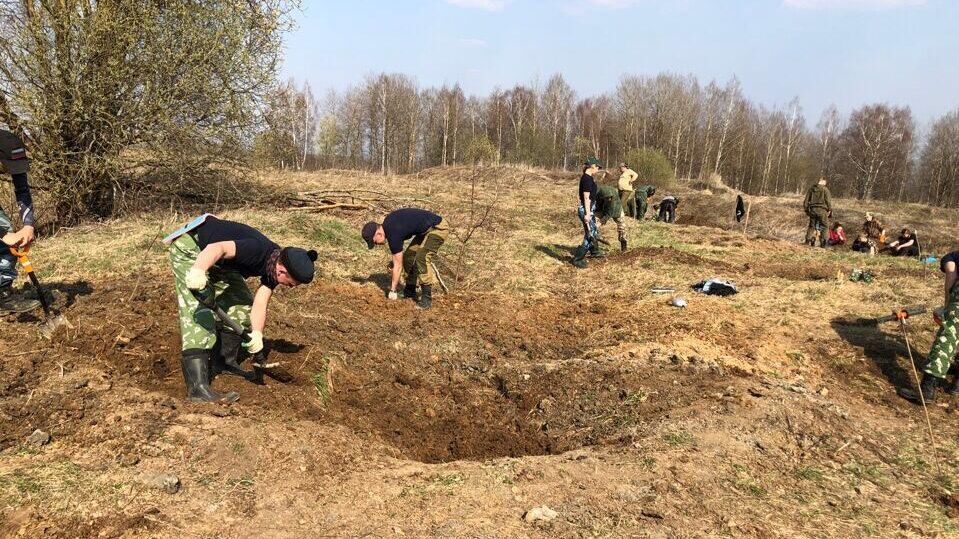 Поисковые работы организованные Поисковым Движением России - РИА Новости, 1920, 16.08.2022