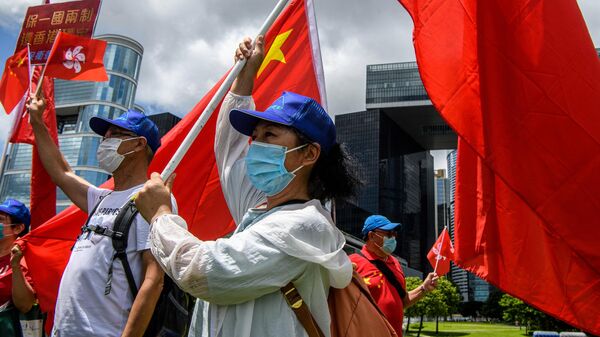 Протесты в Гонконге на фоне принятия закона о национальной безопасности