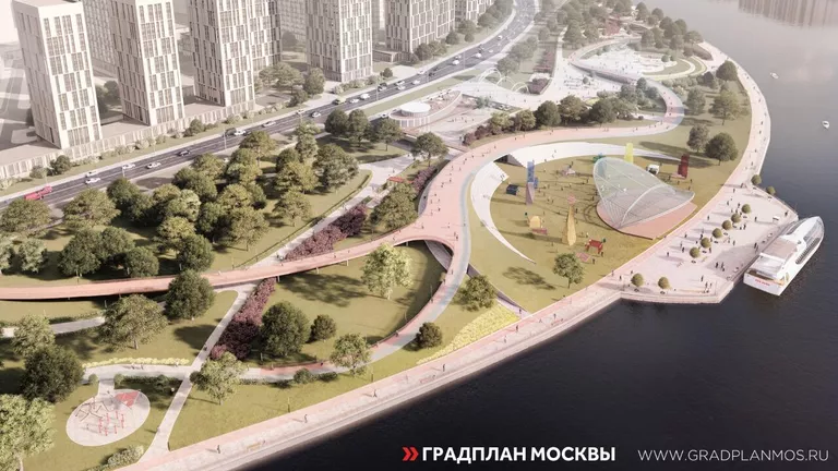 Проект благоустройства набережной от бывшего завода ЗИЛ до парка развлечений Остров мечты Проект благоустройства набережной от бывшего завода ЗИЛ до парка развлечений Остров мечты