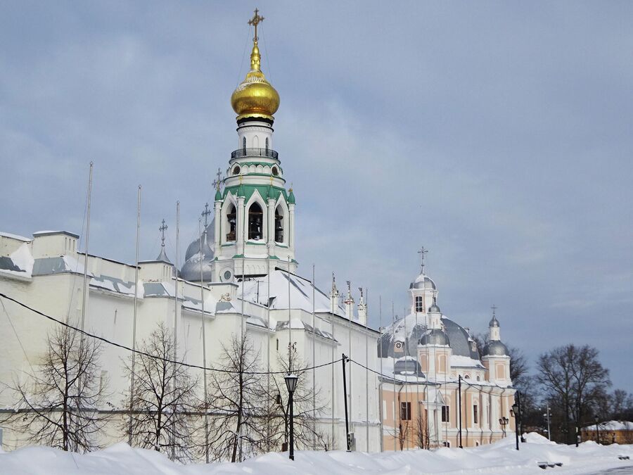 Воскресенский собор и колокольня Софийского собора