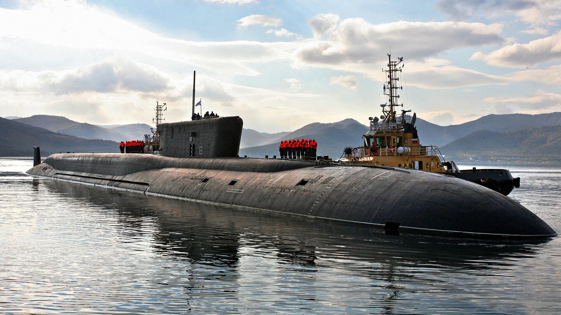 Российская атомная подводная лодка стратегического назначения проекта 955 Владимир Мономах - РИА Новости, 1920, 19.03.2021