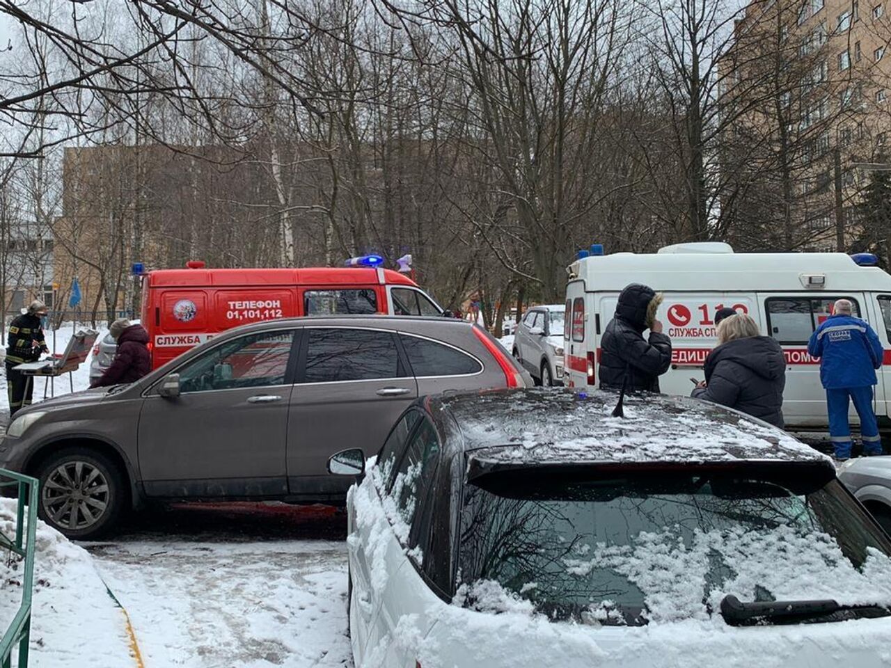 Пожар после взрыва в Химках локализовали - РИА Новости, 19.03.2021