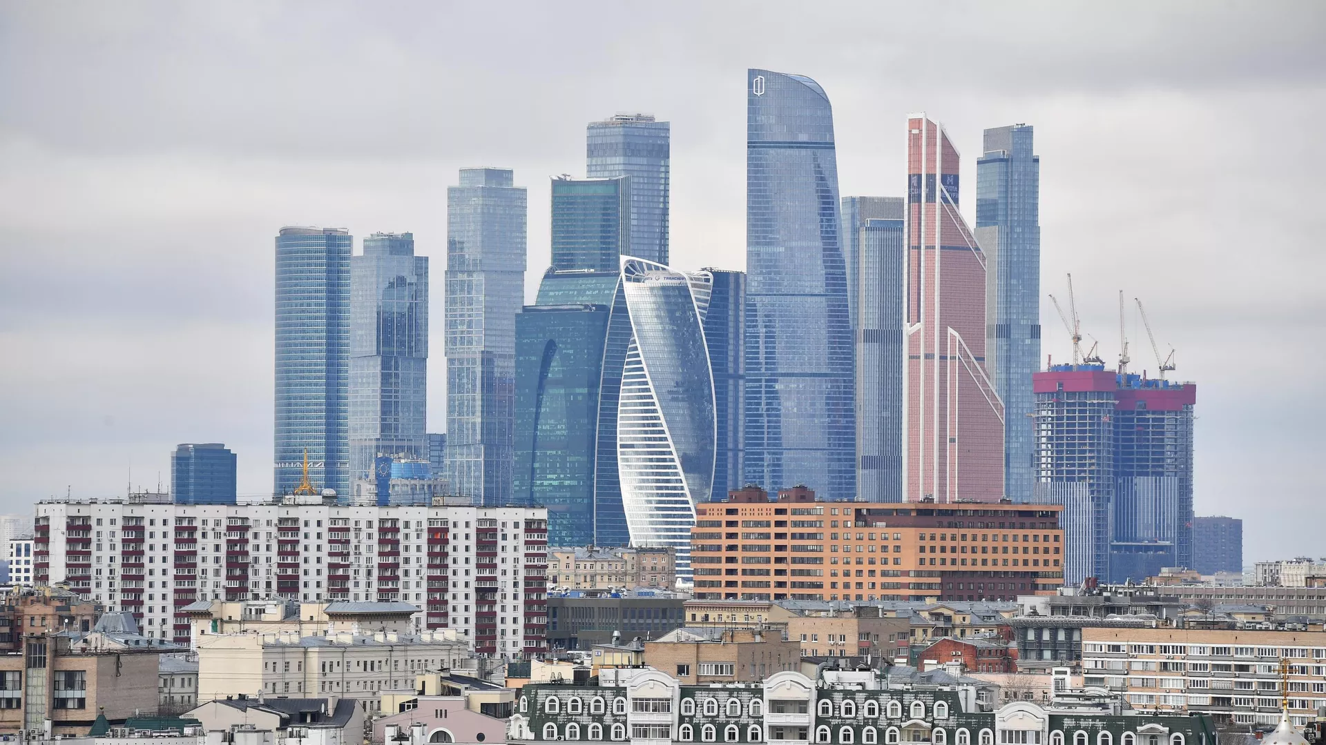 Деловой центр Москва-сити - РИА Новости, 1920, 28.04.2021