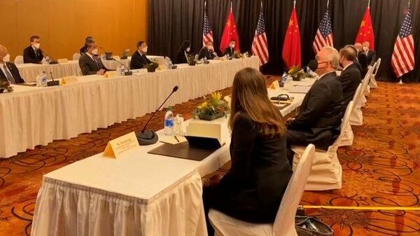 Встреча представителей КНР и США в Анкоридже
