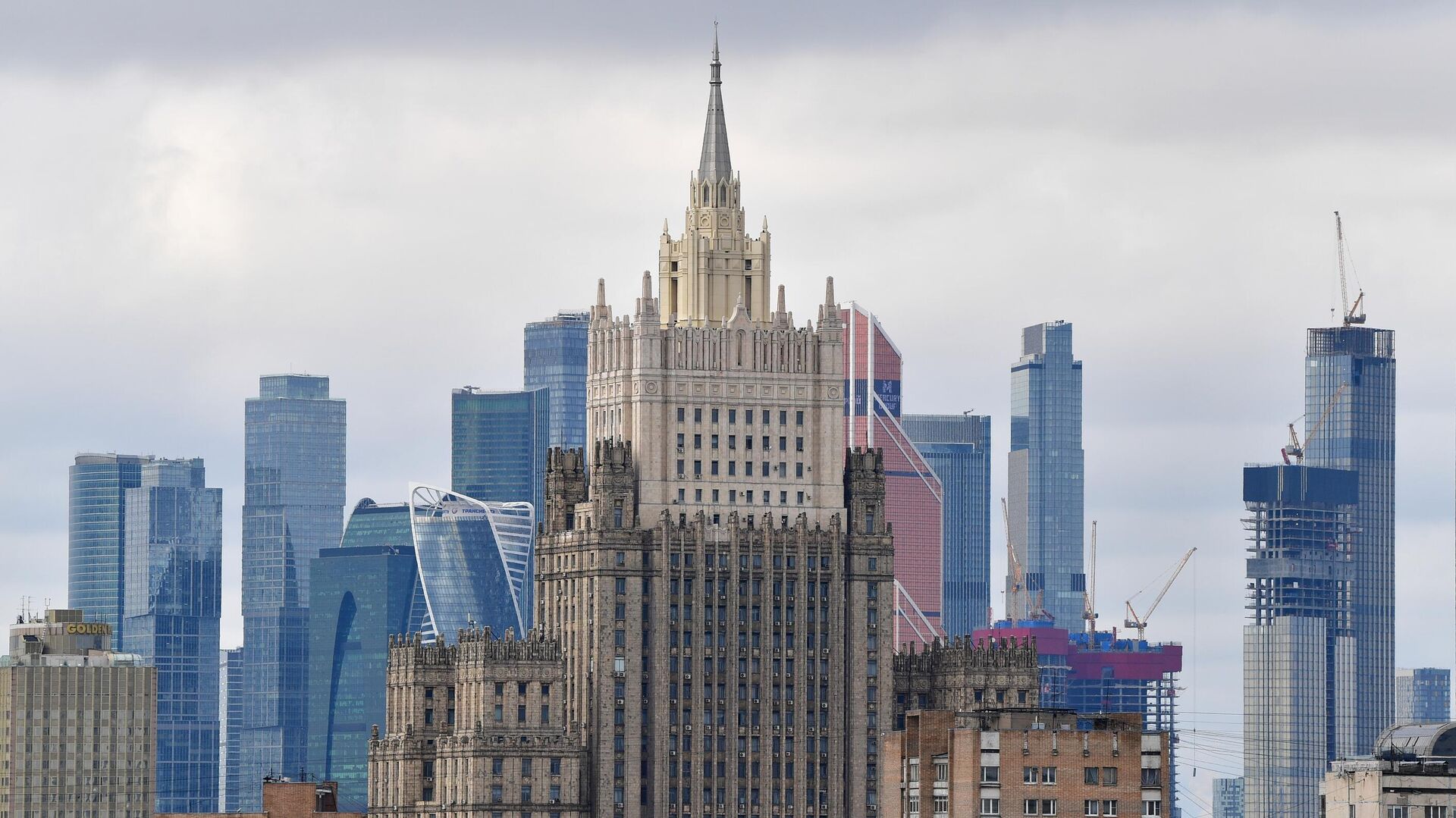 Здание министерства иностранных дел России - РИА Новости, 1920, 30.08.2021