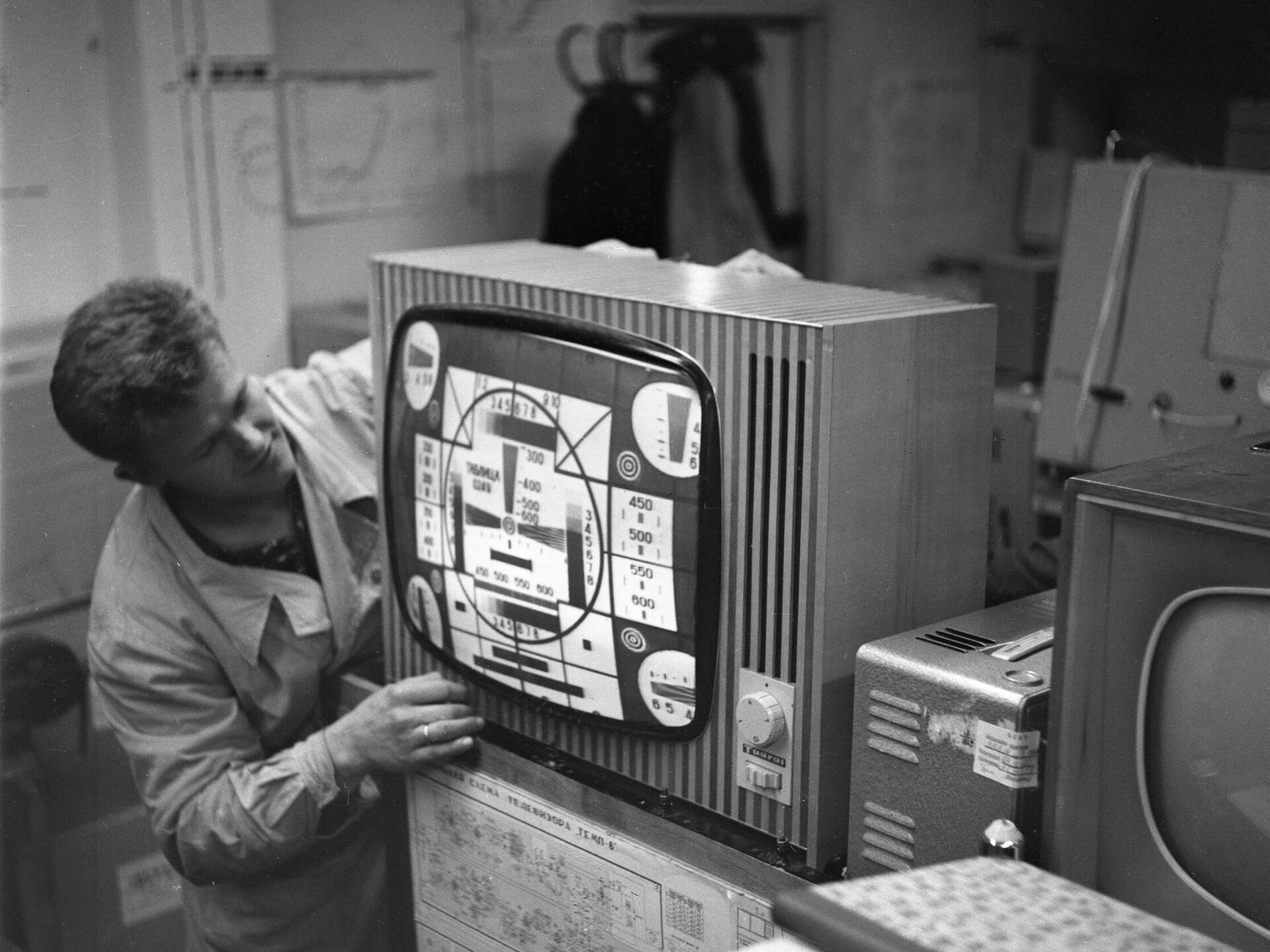 Телевизор в ссср появился каком году. Центральная студия телевидения СССР 1951. Центральное Телевидение Гостелерадио СССР 1951 год.