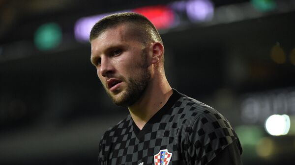 Нападающий сборной Хорватии по футболу Анте Ребич