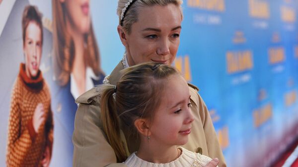 Актриса Дарья Мороз с дочерью Анной Богомоловой