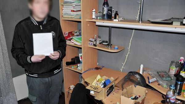 Учащийся одного из лицеев города Сочи, задержанный сотрудниками ФСБ РФ 