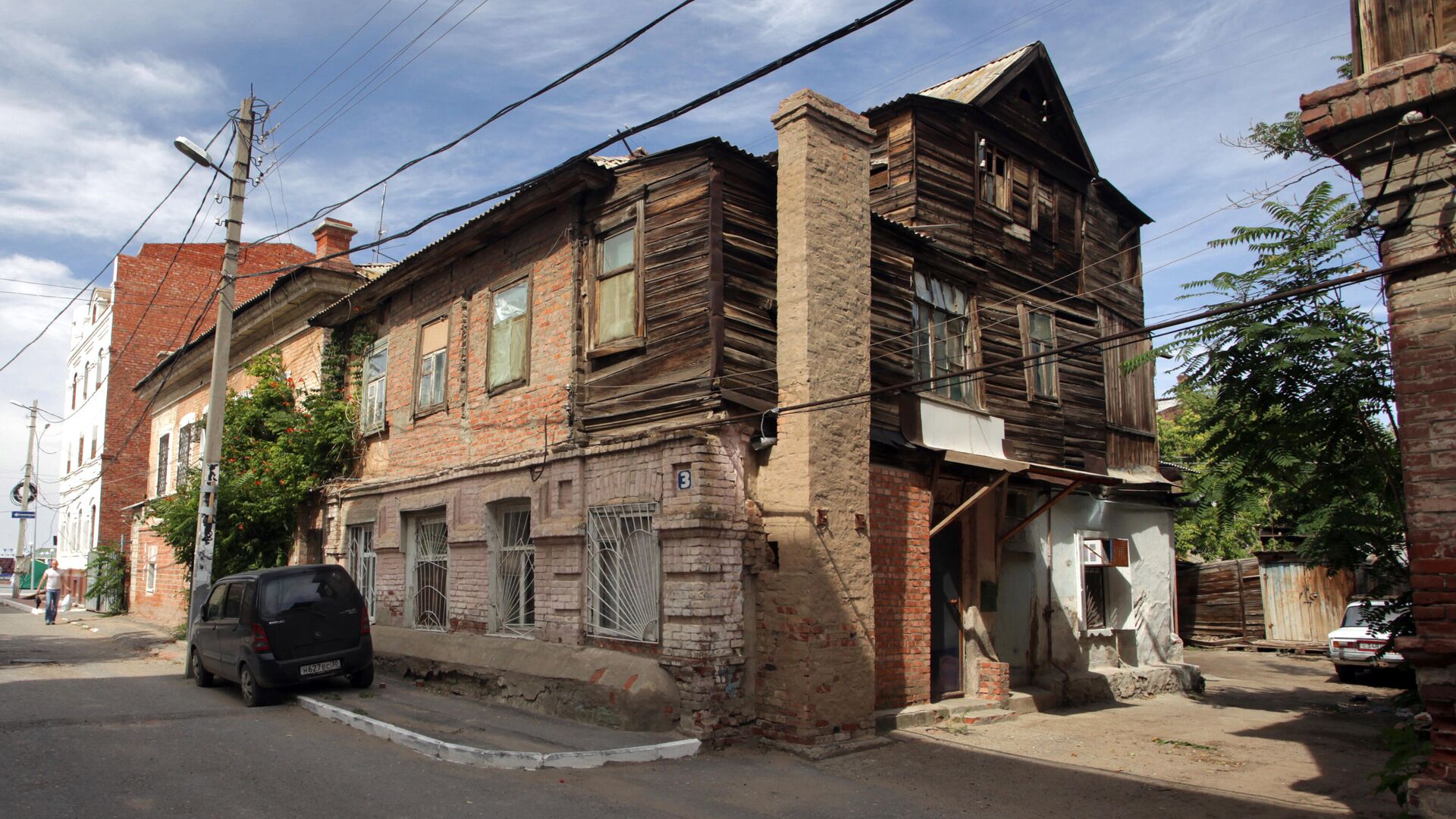 Жилой дом в Тихом переулке в Астрахани - РИА Новости, 1920, 19.05.2021
