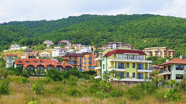 Вид на город Свети-Влас в Болгарии