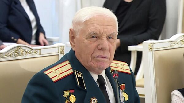 Ветеран Великой Отечественной войны Виктор Шестель