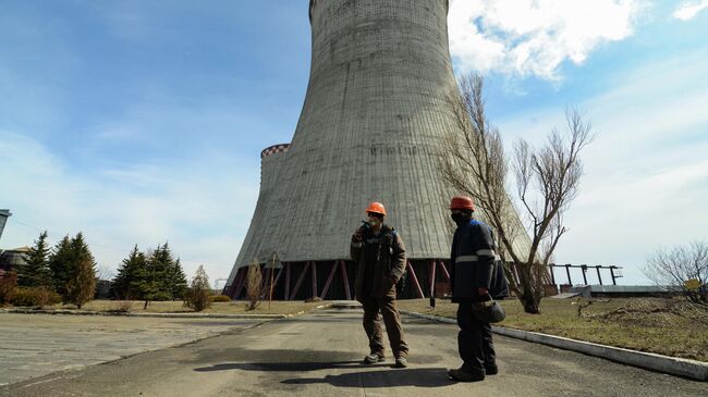 Зуевская ТЭС в Донецке