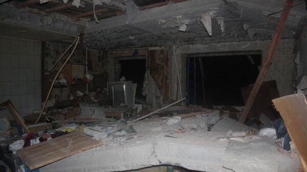 Последствия взрыва газа в жилом доме в Зеленодольске (Татарстан), где обрушились шесть квартир