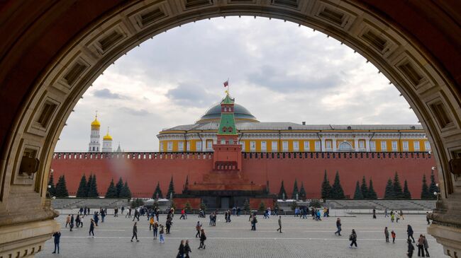 Красная площадь в Москве