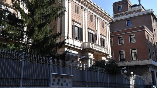 Здание посольства РФ в Риме