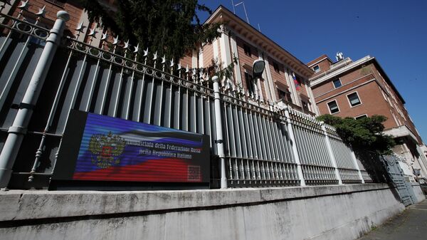 Здание посольства России в Риме