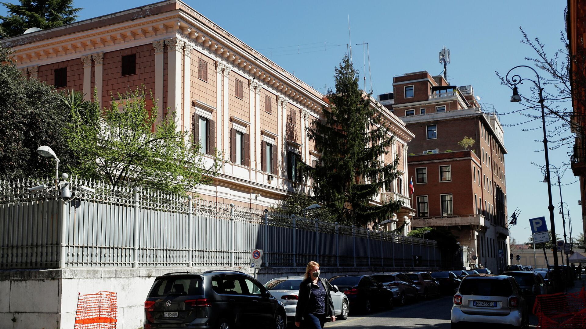 Здание посольства РФ в Риме - РИА Новости, 1920, 31.03.2021