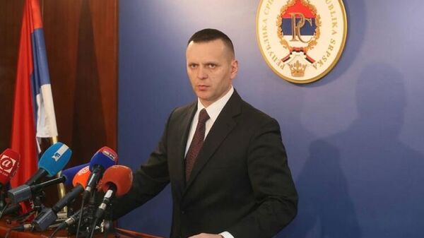 Глава МВД Сербской Республики Драган Лукач