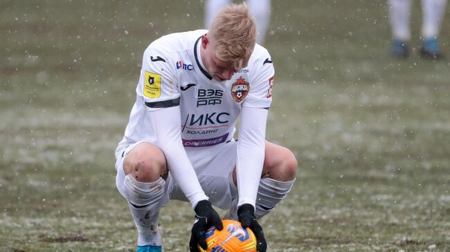 Игрок ЦСКА Хёрдур Магнуссон